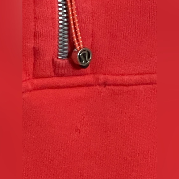 Lululemon Scuba Oversized Red Funnel-Neck Half Zip Size XS/S - Picture 11 of 11